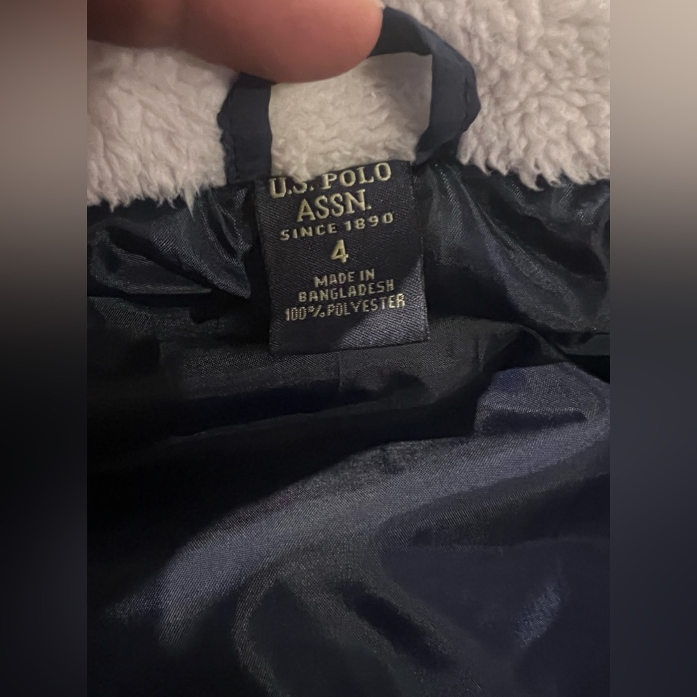 US Polo Assassin (USPA) Puffer Vest Boys Size 4 - Picture 6 of 7